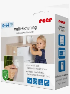 Sikkerhed|Reer Multilås, Hvid