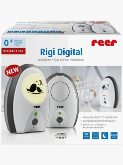 Reer Sikkerhed-Rigi Digitalt Babyalarm, Grå