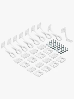 Sikkerhed|Reer Skabslås 8-pak, Hvid