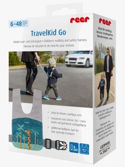 Sikkerhed|Reer TravelKid Go Børnesele, Grå