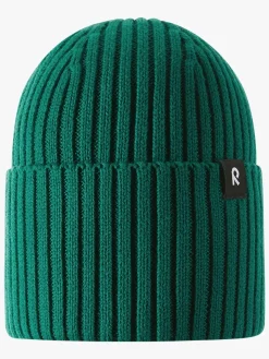 Tilbehør|Vintertøj|Reima Hattara Hue, Deeper Green Grøn