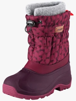Børn Reima Støvler & Vinterstøvler-Ivalo Vinterstøvler, Dark Berry