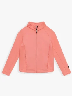 Fleecetøj|Reima Kaffella Fleecetrøje, Pink Coral Lyserød