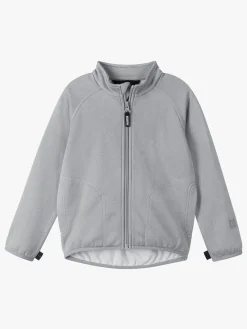 Fleecetøj|Reima Kaffella Fleecetrøje, Grey Melange Grå