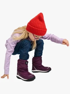 Børn Reima Støvler & Vinterstøvler-Kinoskin Vinterstøvler, Deep Purple