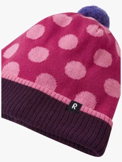 Børn Reima Uldtøj|Vintertøj-Koillinen Hue, Rosy Berry