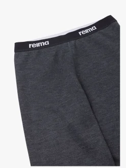 Børn Reima Undertøj-Lani Skiundertøj, Black Melange