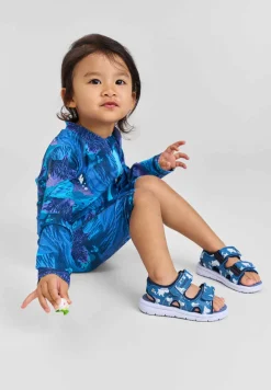 Sandaler & Klipklapper|Reima Mumitroldene Bungee Sandaler, Blue Ocean Blå