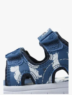 Sandaler & Klipklapper|Reima Mumitroldene Bungee Sandaler, Blue Ocean Blå