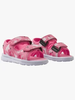 Sandaler & Klipklapper|Reima Mumitroldene Bungee Sandaler, Sunset Pink Lyserød