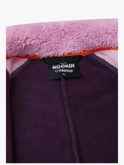 Fleecetøj|Reima Mumitroldene Gladeligen Fleecedragt, Deep Purple