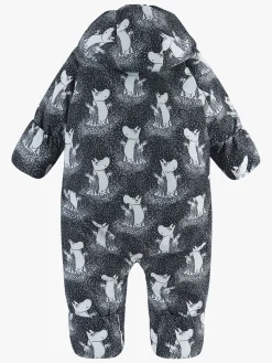 Overtøj|Reima Mumitroldene Knytte Babyflyverdragt, Sort