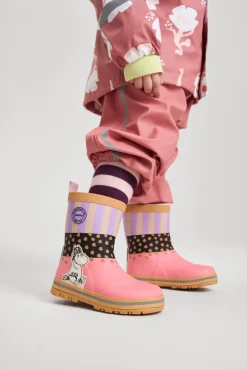 Børn Reima Gummistøvler-Mumitroldene  Magiske Gummistøvler, Sunset Pink