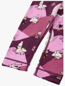 Børn Reima Undertøj|Uldtøj-Mumitroldene Trivsam Skiundertøj, Rose Pink