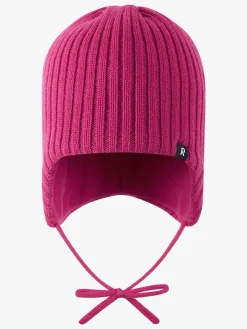 Børn Reima Uldtøj|Vintertøj-Myssytys Hue, Rosy Berry