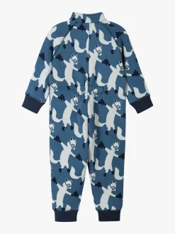 Børn Reima Fleecetøj-Myytti Fleecedragt, Blue Ocean