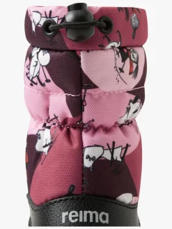 Støvler & Vinterstøvler|Reima Nefar Mumitroldene Vinterstøvler, Rose Pink Lyserød