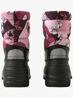 Støvler & Vinterstøvler|Reima Nefar Mumitroldene Vinterstøvler, Rose Pink Lyserød