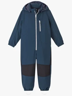 Overtøj|Reima Nurmes Softshellflyverdragt, Navy Blå