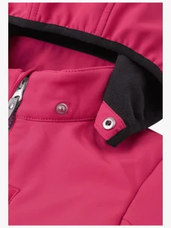 Børn Reima Overtøj-Nurmes Softshellflyverdragt, Bright Berry