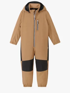 Overtøj|Reima Nurmes Softshellflyverdragt, Peanut Brown