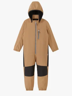 Overtøj|Reima Nurmes Softshellflyverdragt, Peanut Brown