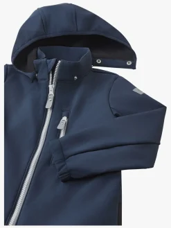 Overtøj|Reima Nurmes Softshellflyverdragt, Navy