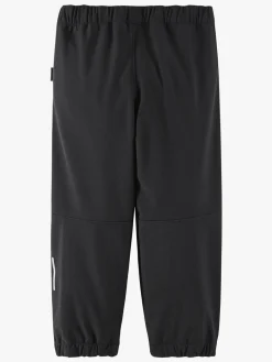 Børn Reima Overtøj-Oikotie Softshellbukser, Black