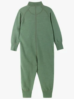 Uldtøj|Reima Parvin Ulddragt, Green Clay Grøn