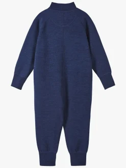 Heldragter|Uldtøj|Reima Parvin Ulddragt, Navy Blå