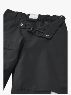 Overtøj|Reima Sampu Udendørsbukser, Black Sort