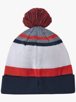 Tilbehør|Vintertøj|Reima Taasko Hue, Navy Blå/Rød/Hvid