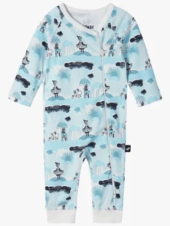 Børn Reima Heldragter-Tjusande Heldragt Mumitroldene, Light Turquoise