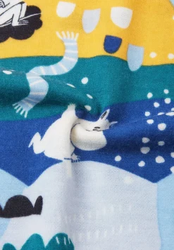 Undertøj|Reima Trivsam Skiundertøj, Frozen Blue Blå/Gul