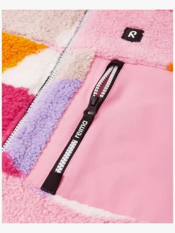 Fleecetøj|Reima Turilas Fleecetrøje, Bright Berry Lyserød