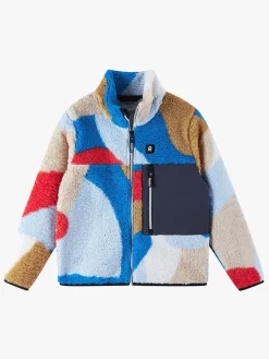 Fleecetøj|Reima Turilas Fleecetrøje, Bright Blue Blå