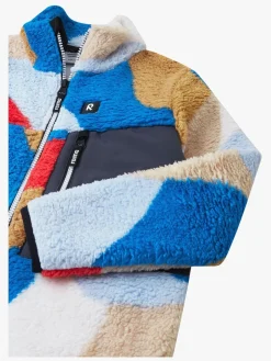 Fleecetøj|Reima Turilas Fleecetrøje, Bright Blue Blå