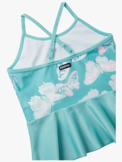 Uv & Strand|Reima Uivelo Bikini, Turkis Blå/Hvid