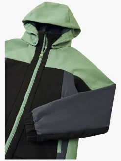 Overtøj|Reima Vaeltaa Hybridjakke, Green Clay Grøn