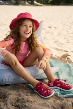 Sandaler & Klipklapper|Reima Valoa Barefoot Sandaler, Bright Berry Lyserød