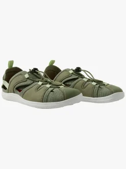 Sandaler & Klipklapper|Reima Valoa Barefoot Sandaler, Greyish Green Grøn