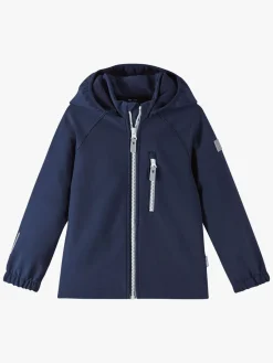 Overtøj|Reima Vantti Softshelljakke, Navy Blå