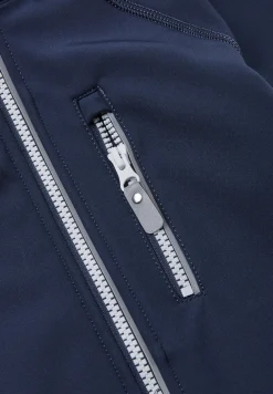 Overtøj|Reima Vantti Softshelljakke, Navy Blå