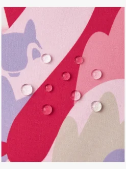 Overtøj|Reima Vantti Softshelljakke Mønstret, Bright Berry Lyserød