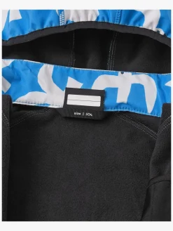 Overtøj|Reima Vantti Softshelljakke, Cool Blue Blå/Hvid