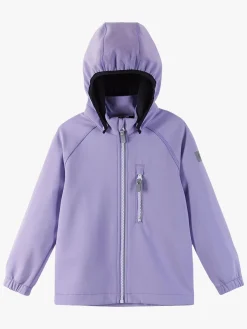 Overtøj|Reima Vantti Softshelljakke, Lilac Amethyst Lilla