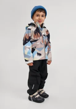 Børn Reima Overtøj-Vantti Softshelljakke, Earthy Beige