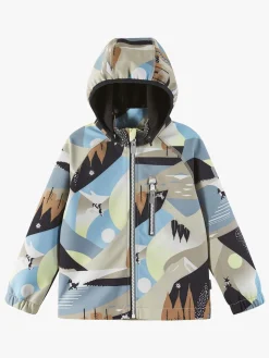 Børn Reima Overtøj-Vantti Softshelljakke, Earthy Beige