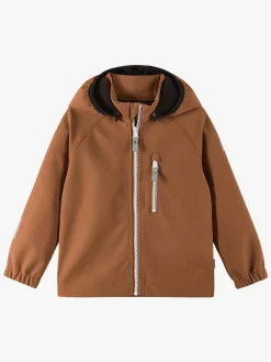 Børn Reima Overtøj-Vantti Softshelljakke, Cinnamon Brown