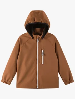Børn Reima Overtøj-Vantti Softshelljakke, Cinnamon Brown